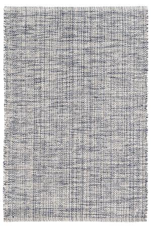 Marled Indigo Handwoven Cotton Rug