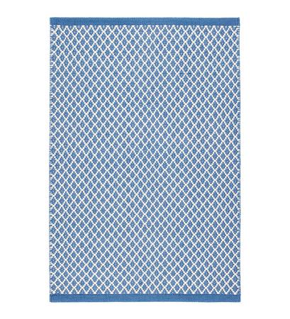 Mainsail French Blue Handwoven Indoor/Outdoor Rug