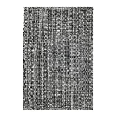 Fusion Black Handwoven Indoor/Outdoor Rug