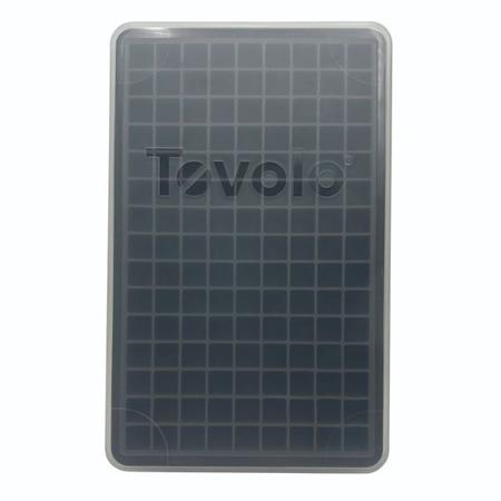 Tovolo 2-PIECE MINI CUBE ICE TRAY - CHARCOAL