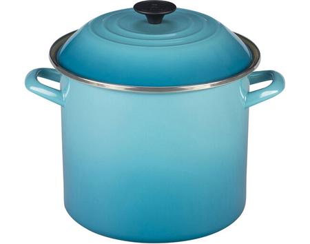 LE CREUSET 10 QUART STOCKPOT CARIBBEAN