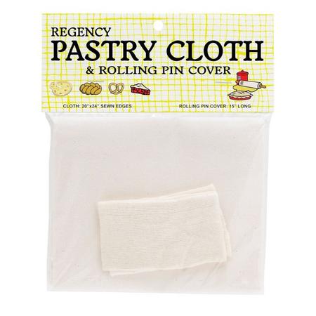 Regency Pastry Cloth and Rolling Pin Cover