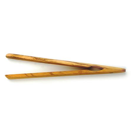 Olivewood Toast Tongs