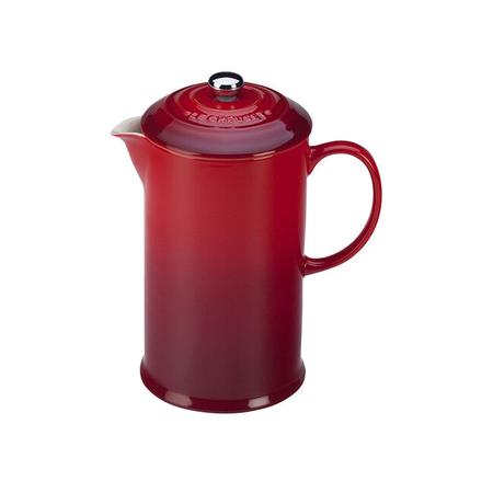 LE CREUSET FRENCH PRESS CERISE