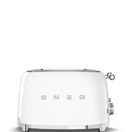 Smeg White 4x4 Slice Toaster