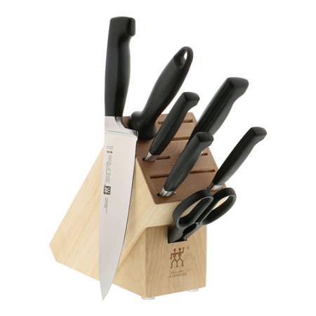 ZWILLING FOUR STAR 8-pc, Knife Block Set