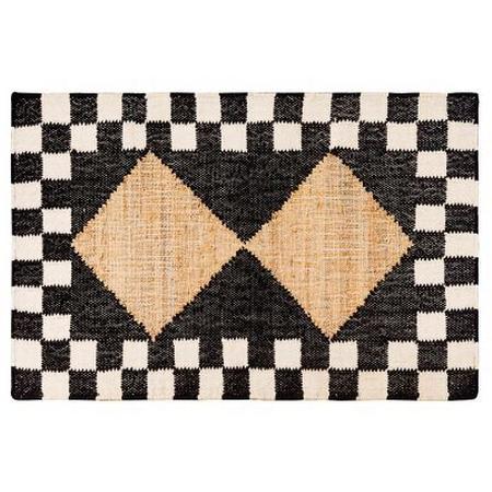 MACKENZIE CHILDS DIAMOND JUTE 2' X 3' RUG