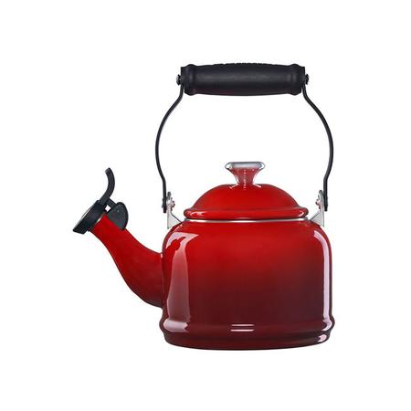 LE CREUSET 1.25 QUART DEMI KETTLE CERISE