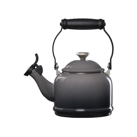 LE CREUSET 1.25 QUART DEMI KETTLE OYSTER