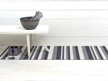 CHILEWICH BOUNCE STRIPE SHAGE RUNNER 24