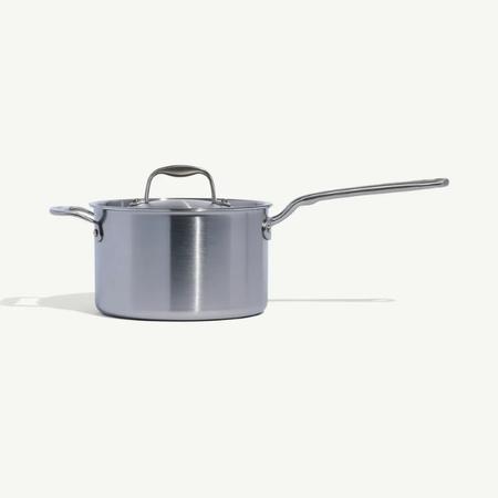 MADE IN 4QT STAINLESS CLAD SAUCEPAN WITH LID