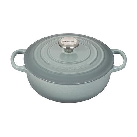 Le Creuset 3.5QT Signature Sauteuse Sea Salt