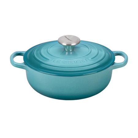 Le Creuset 3.5QT Signature Sauteuse Caribbean