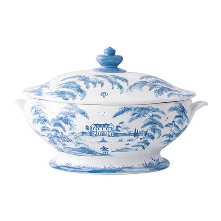 Juliska Country Estate Tureen With Lid Delft Blue