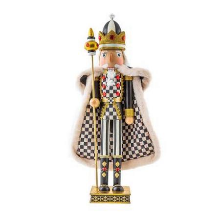 Mackenzie Childs Courtly Nutcracker King