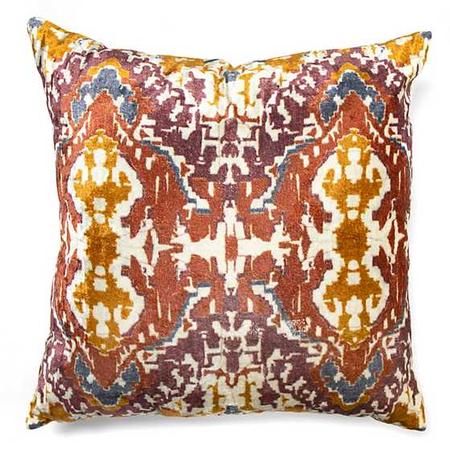 MacKenzie Childs Caravan Ikat Pillow