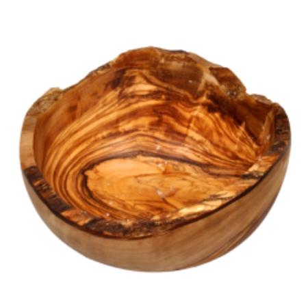 Natural Olivewood Rustic Bowl