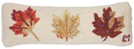 Chandler Four Corners Fallen Leaves Hooked Wool Pillow