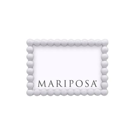 Mariposa Baubles White 4 x 6 Frame