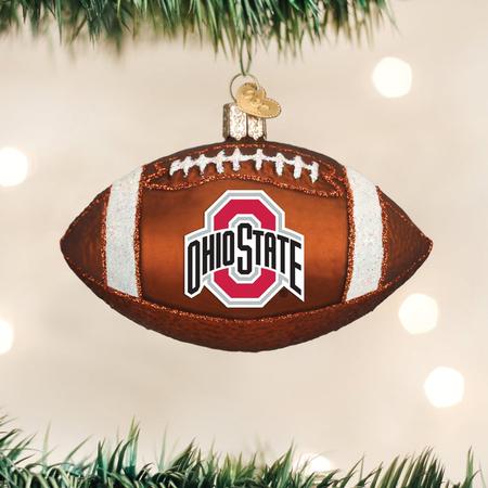 Old World Christmas Ohio State Football Ornament