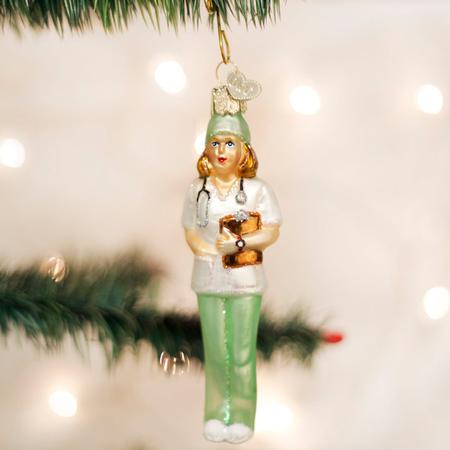 Old World Christmas Nurse Ornament