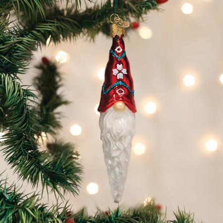 Old World Christmas Gnomecicle Ornament