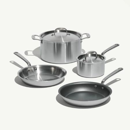 Made In 6pc Stainless and Nonstick Set