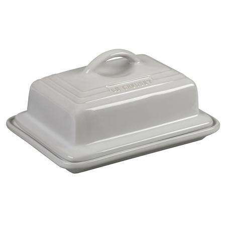 Le Creuset European Butter Dish White