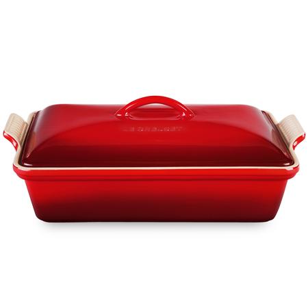 Le Creuset Heritage Rectangular Casserole Cerise