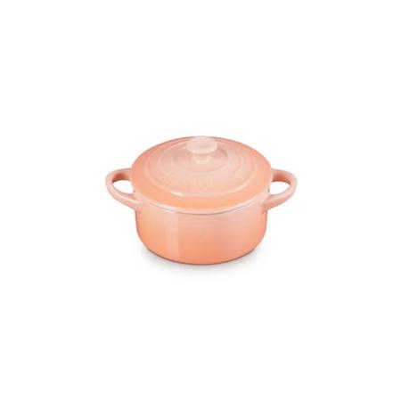 Le Creuset Mini Round Cocotte Peche 8oz