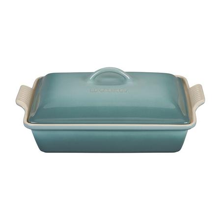 Le Creuset Heritage Rectangular Covered Casserole Sea Salt