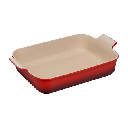 Le Creuset 4 Quart Heritage Rectangular Dish Cerise