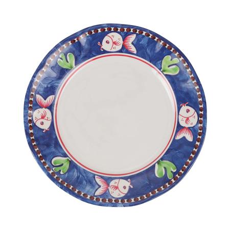 Vietri Melamine Campagna Pesce Dinner Plate