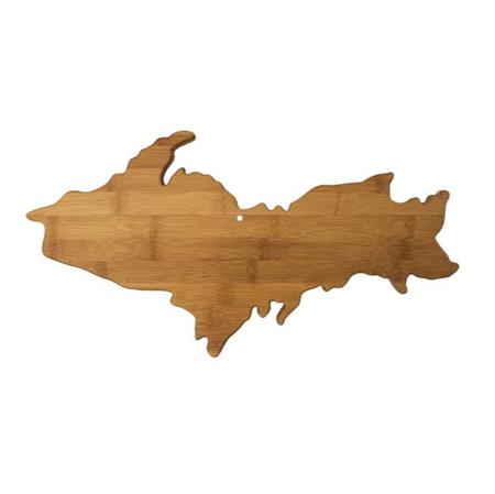 Upper Peninsula Bamboo Cutting Board