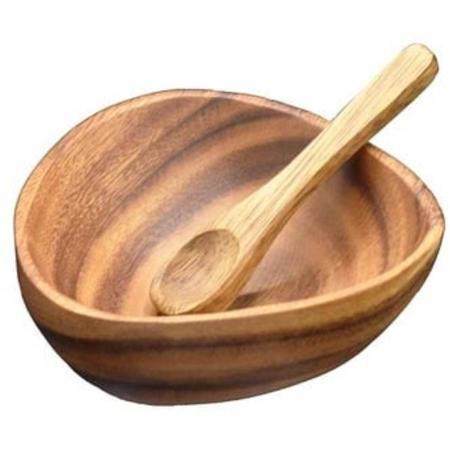 Acacia 4 Inch Nut Bowl