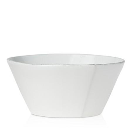 Vietri Lastra White Large Stacking Bowl