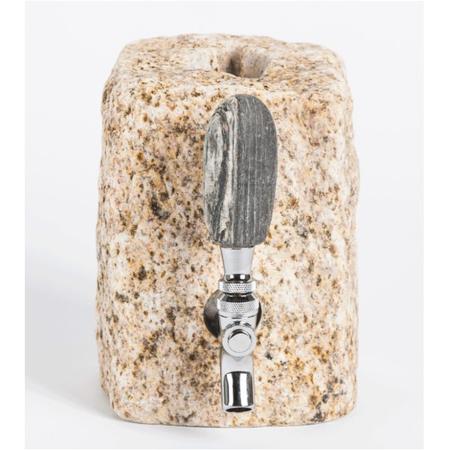 Tan Granite Beverage Dispenser