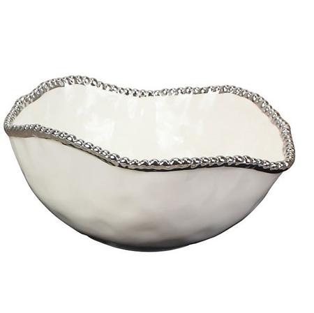 Salerno Ceramic Large Salad Bowl