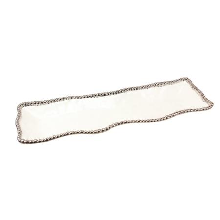 Salerno Ceramic Long Rectangular Platter