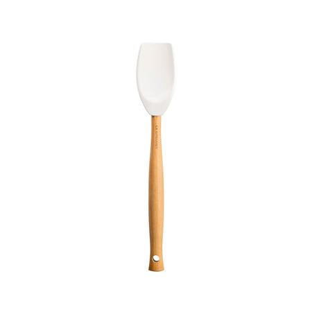 LE CREUSET CRAFT SERIES SPATULA SPOON WHITE