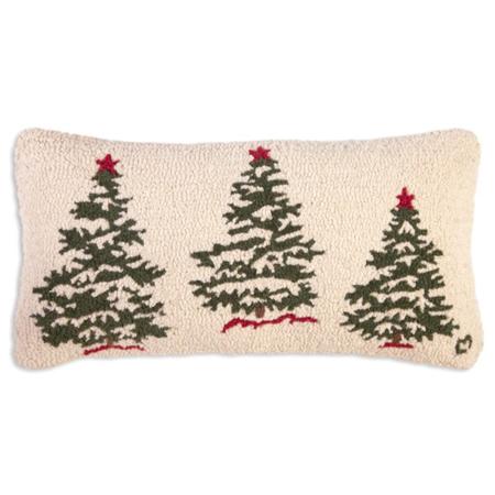 Trees on White Pillow