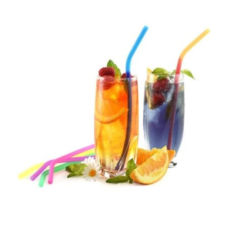 Silicone Color Changing Set of Six Straws