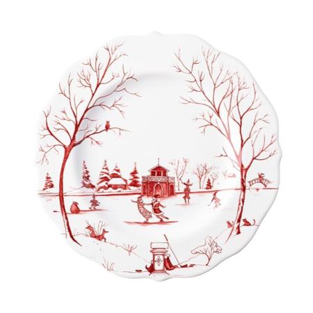 Juliska Country Estate Dessert/Salad Plate - Winter Frolic