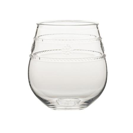 Juliska Acrylic Stemless Isabella Wine Glass