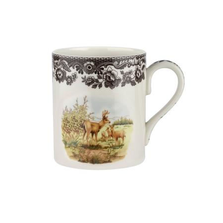 Spode Woodland Mule Deer Mug