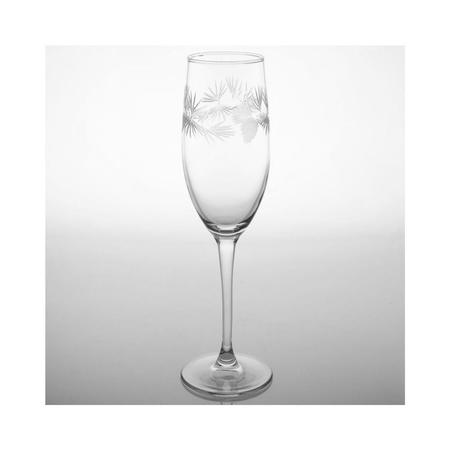 Pinecone Champagne Glass