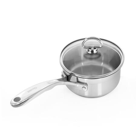 Chantal Induction Steel 1qt Sauce Pan