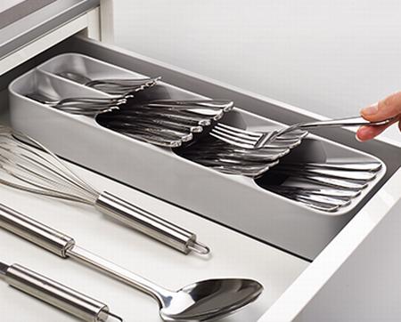 Joseph Joseph Compact Drawer Store Cutlery Organizer