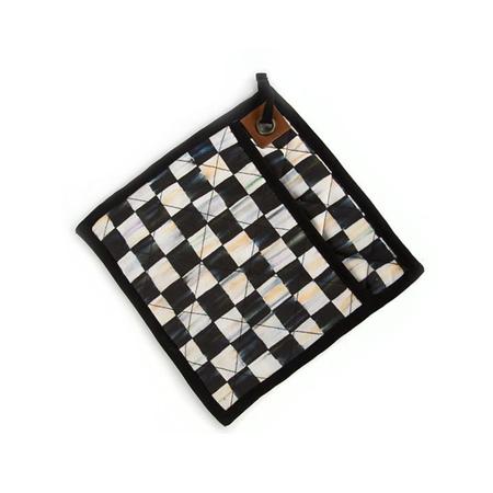 Mackenzie Childs Courtly Check Bistro Pot Holder