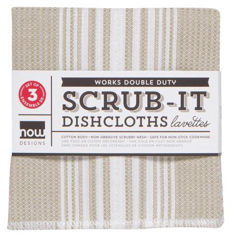 Sandstone Scrub-It Dishcloths Set of 3